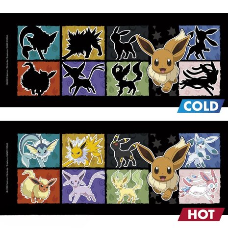 AbyStyle POKEMON - Mug Heat Change - 460 ml - Eevee - cardboard box AbyStyle POKEMON - Mug Heat Change - 460 ml - Eevee - cardboard box