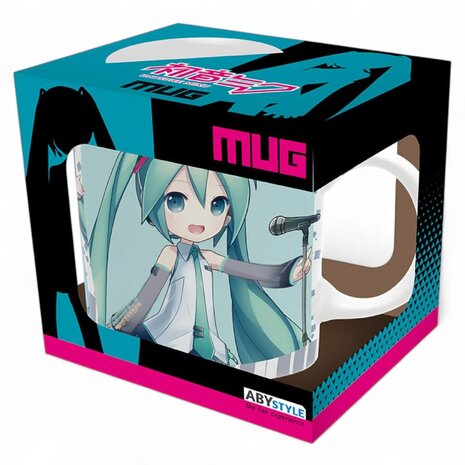 AbyStyle HATSUNE MIKU - Mug - 320 ml - Hastune Miku - subli - box AbyStyle HATSUNE MIKU - Mug - 320 ml - Hastune Miku - subli - box