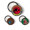 AbyStyle JURASSIC PARK - Badge Pack - Logo T-Rex AbyStyle JURASSIC PARK - Badge Pack - Logo T-Rex