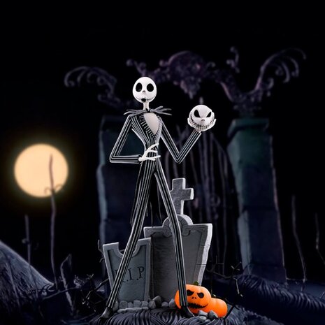 Abysse Corp NIGHTMARE BEFORE XMAS Figurine Jack scary smiling face Abysse Corp NIGHTMARE BEFORE XMAS Figurine Jack scary smiling face