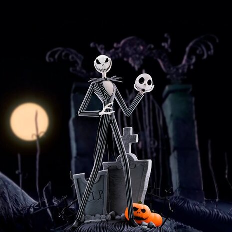 Abysse Corp NIGHTMARE BEFORE XMAS Figurine Jack scary smiling face Abysse Corp NIGHTMARE BEFORE XMAS Figurine Jack scary smiling face