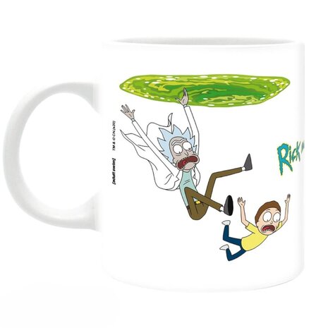 Abysse Corp RICK AND MORTY - Mug - 320 ml - "Portal 2"- subli - Abysse Corp RICK AND MORTY - Mug - 320 ml - "Portal 2"- subli -