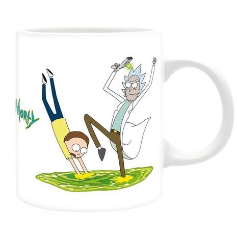 Abysse Corp RICK AND MORTY - Mug - 320 ml - "Portal 2"- subli - Abysse Corp RICK AND MORTY - Mug - 320 ml - "Portal 2"- subli -