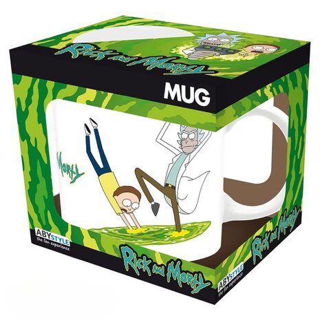 Abysse Corp RICK AND MORTY - Mug - 320 ml - "Portal 2"- subli - Abysse Corp RICK AND MORTY - Mug - 320 ml - "Portal 2"- subli -