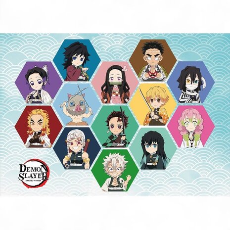 AbyStyle DEMON SLAYER - Postcards - Entertainment District Arc AbyStyle DEMON SLAYER - Postcards - Entertainment District Arc