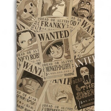 AbyStyle ONE PIECE - Postcards - Wanted Set 1 AbyStyle ONE PIECE - Postcards - Wanted Set 1