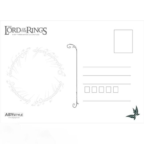 AbyStyle LORD OF THE RINGS - Postcards - AbyStyle LORD OF THE RINGS - Postcards -