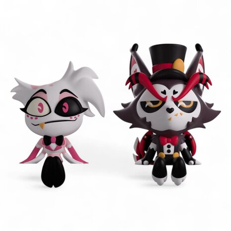 Youtooz Collectibles Hazbin Hotel Vinyl Figures Angel Dust & Husk Monitor Buddiez Youtooz Collectibles Hazbin Hotel Vinyl Figures Angel Dust & Husk Monitor Buddiez