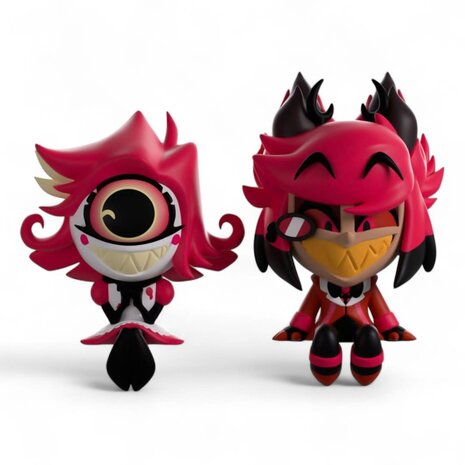 Youtooz Collectibles Hazbin Hotel Vinyl Figures Alastor & Niffty Monitor Buddiez Youtooz Collectibles Hazbin Hotel Vinyl Figures Alastor & Niffty Monitor Buddiez