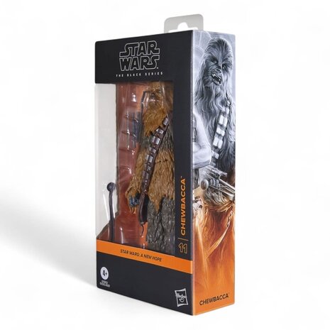 Hasbro Star Wars Episode IV Black Series Action Figure Chewbacca Hasbro Star Wars Episode IV Black Series Action Figure Chewbacca