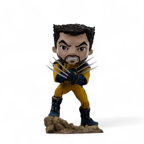 Iron Studios Deadpool & Wolverine Mini Co. PVC Figure Deadpool and Wolverine set Unmasked Iron Studios Deadpool & Wolverine Mini Co. PVC Figure Deadpool and Wolverine set Unmasked