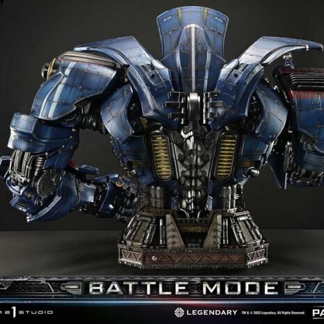 Prime 1 Studio Pacific Rim Life Size Bust 1/1 Gipsy Danger Battle Mode Prime 1 Studio Pacific Rim Life Size Bust 1/1 Gipsy Danger Battle Mode