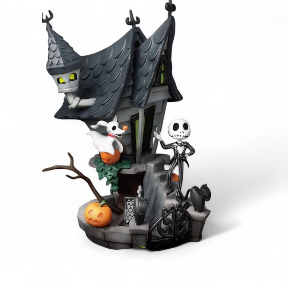 Beast Kingdom Nightmare before Christmas D-Stage PVC Diorama Jack's Haunted House Beast Kingdom Nightmare before Christmas D-Stage PVC Diorama Jack's Haunted House
