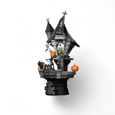 Beast Kingdom Nightmare before Christmas D-Stage PVC Diorama Jack's Haunted House Beast Kingdom Nightmare before Christmas D-Stage PVC Diorama Jack's Haunted House