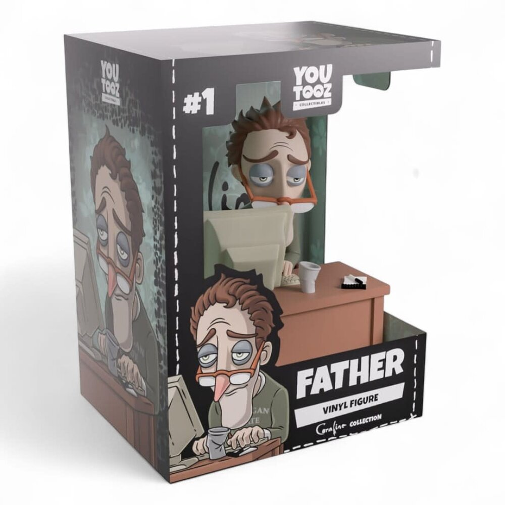 Youtooz Collectibles Coraline Vinyl Figure Father Youtooz Collectibles Coraline Vinyl Figure Father