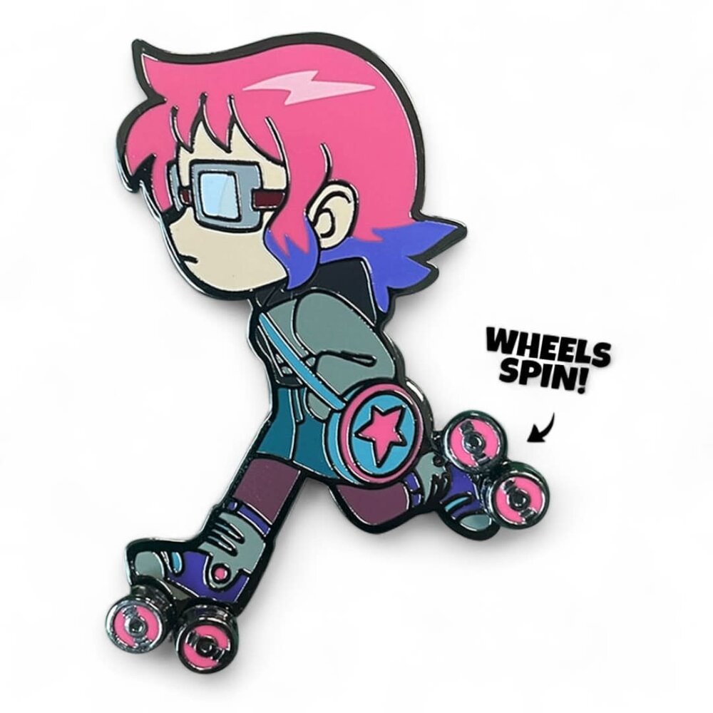 Youtooz Collectibles Scott Pilgrim Pin Badge Ramona Skating Youtooz Collectibles Scott Pilgrim Pin Badge Ramona Skating