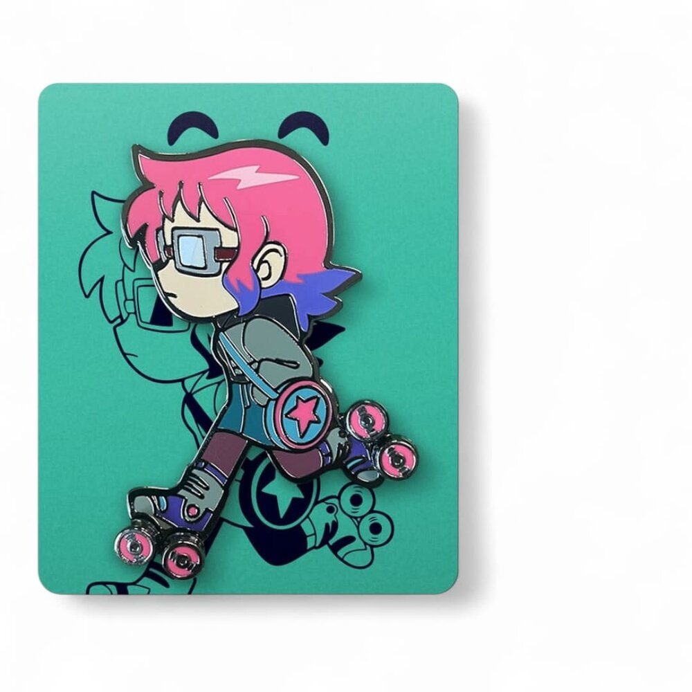 Youtooz Collectibles Scott Pilgrim Pin Badge Ramona Skating Youtooz Collectibles Scott Pilgrim Pin Badge Ramona Skating