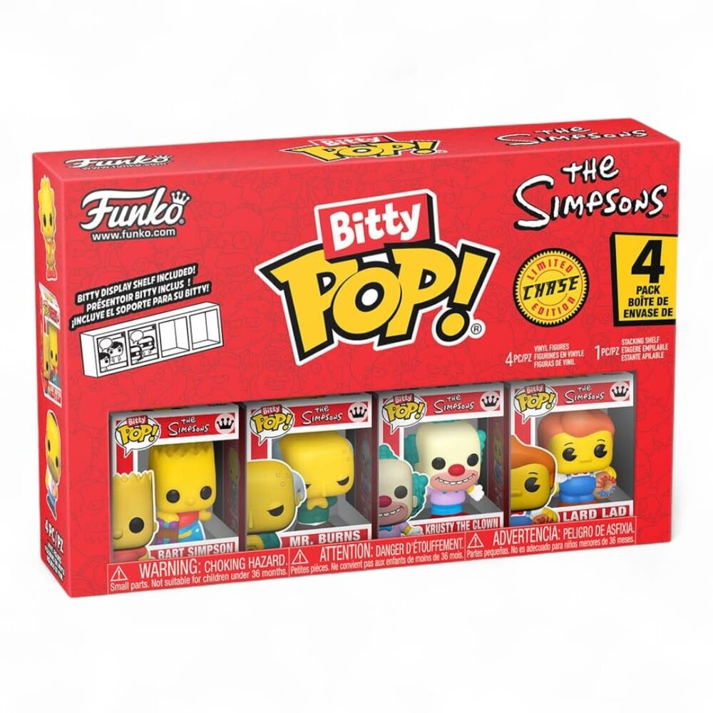 Funko The Simpsons Bitty POP! Vinyl Figure 4-Pack Series 1 Funko The Simpsons Bitty POP! Vinyl Figure 4-Pack Series 1