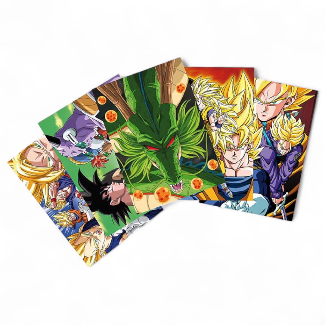 AbyStyle DRAGON BALL - Postcards DBZ - Set 1 x5 (14,8x10,5)