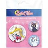 AbyStyle SAILOR MOON - Badge Pack - Sailor Moon, Luna & Artemis AbyStyle SAILOR MOON - Badge Pack - Sailor Moon, Luna & Artemis