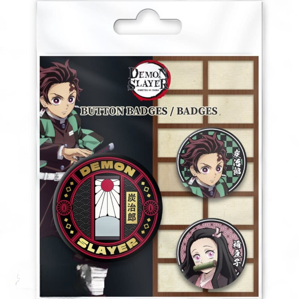 AbyStyle DEMON SLAYER - Badge Pack - Tanjiro & Nezuko S2 AbyStyle DEMON SLAYER - Badge Pack - Tanjiro & Nezuko S2