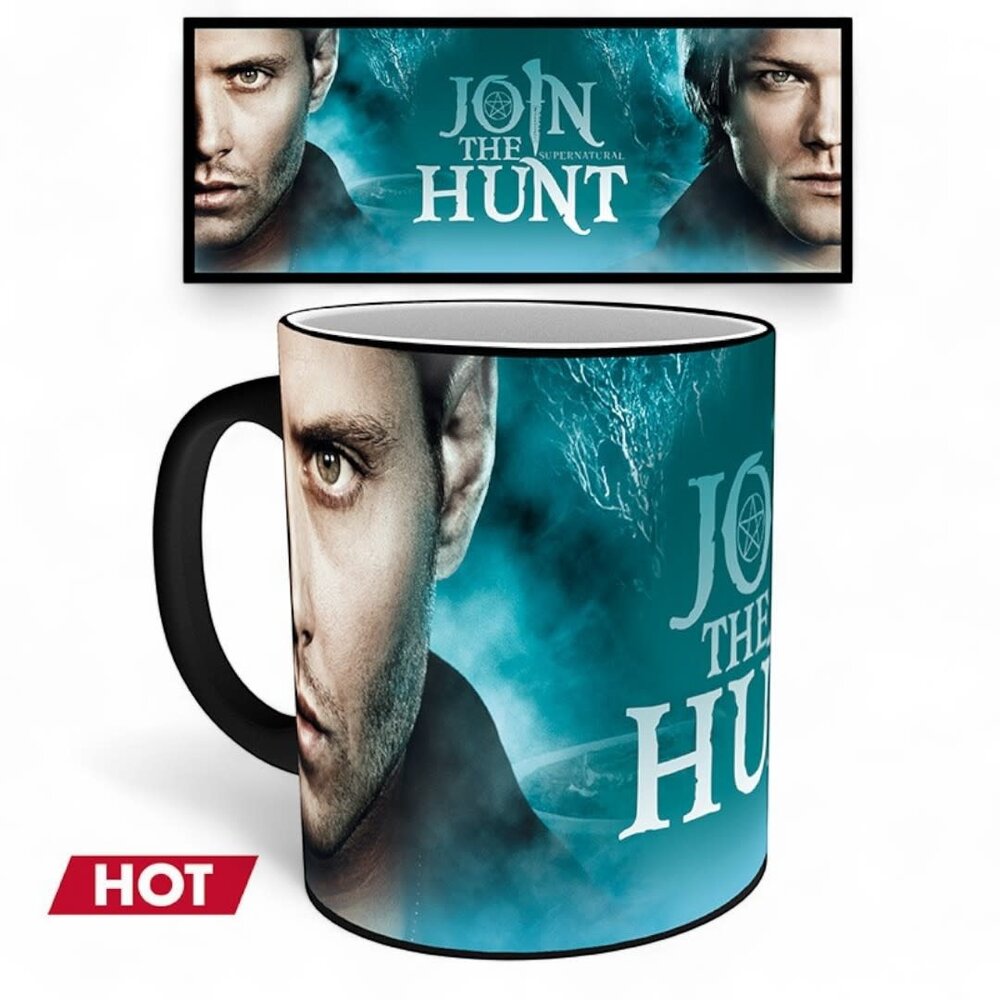 Abysse Corp SUPERNATURAL - Heat Change Mug - 320 ml - Sam & Dean Symbol Abysse Corp SUPERNATURAL - Heat Change Mug - 320 ml - Sam & Dean Symbol