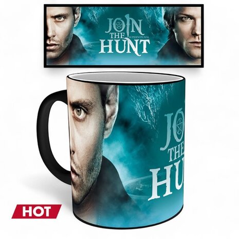 Abysse Corp SUPERNATURAL - Heat Change Mug - 320 ml - Sam & Dean Symbol Abysse Corp SUPERNATURAL - Heat Change Mug - 320 ml - Sam & Dean Symbol