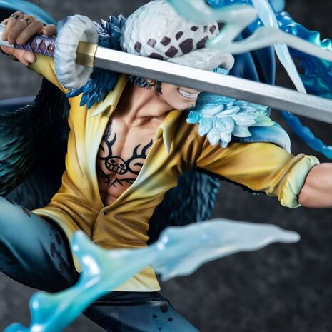 Megahouse One Piece Portrait Of Pirates PVC Statue Trafalgar Law The Surgeon of Death Awaken Ver. Megahouse One Piece Portrait Of Pirates PVC Statue Trafalgar Law The Surgeon of Death Awaken Ver.