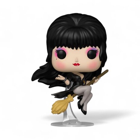 Funko Elvira POP! Icons Vinyl Figure Elvira Broom
