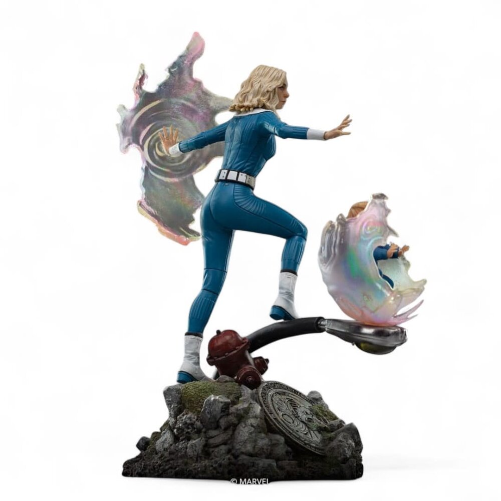 Iron Studios Fantastic Four Art Scale Statue 1/10 Invisible Woman and Franklin Iron Studios Fantastic Four Art Scale Statue 1/10 Invisible Woman and Franklin