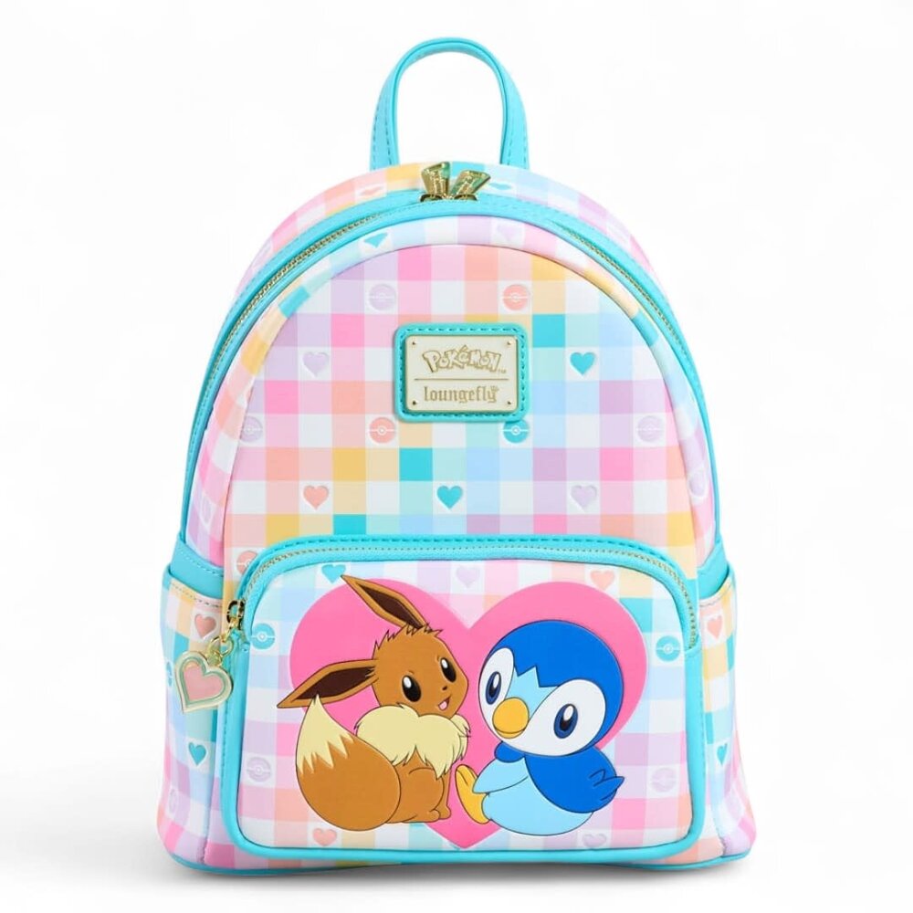 Loungefly Pokemon by Loungefly Mini Backpack Piplup and Eevee Loungefly Pokemon by Loungefly Mini Backpack Piplup and Eevee