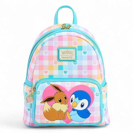Loungefly Pokemon by Loungefly Mini Backpack Piplup and Eevee Loungefly Pokemon by Loungefly Mini Backpack Piplup and Eevee