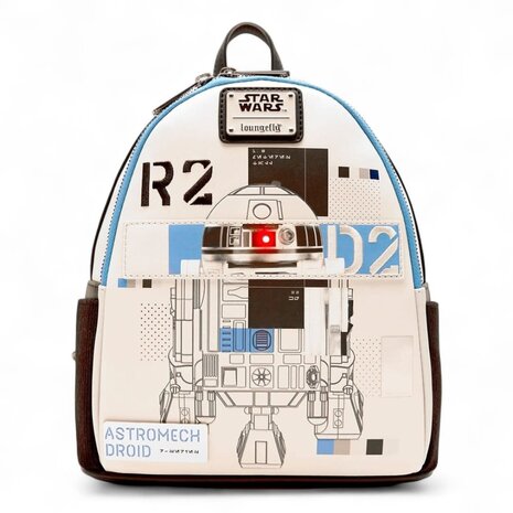 Loungefly Star Wars: The Power of the Force Backpack Mini Astromech Droid Loungefly Star Wars: The Power of the Force Backpack Mini Astromech Droid