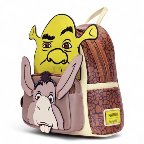 Loungefly Dreamworks Mini Backpack Shrek & Donkey Cosplay Loungefly Dreamworks Mini Backpack Shrek & Donkey Cosplay