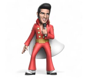 Minix Elvis Presley Figure Elvis Red Suit Minix Elvis Presley Figure Elvis Red Suit