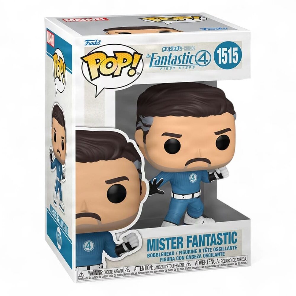 Funko The Fantastic Four: First Steps POP! Marvel Vinyl Figure Mister Fantastic Funko The Fantastic Four: First Steps POP! Marvel Vinyl Figure Mister Fantastic