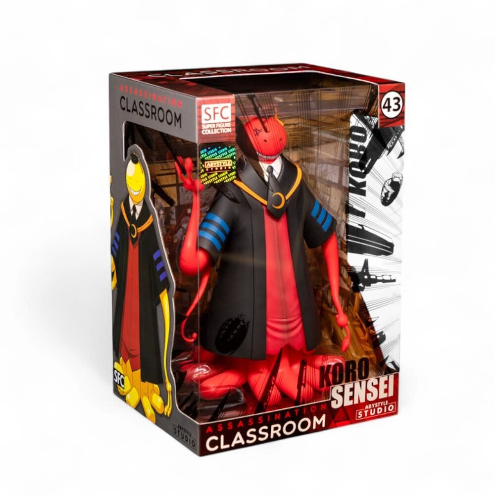 AbyStyle ASSASSINATION CLASSROOM - Figurine "Koro Sensei" red