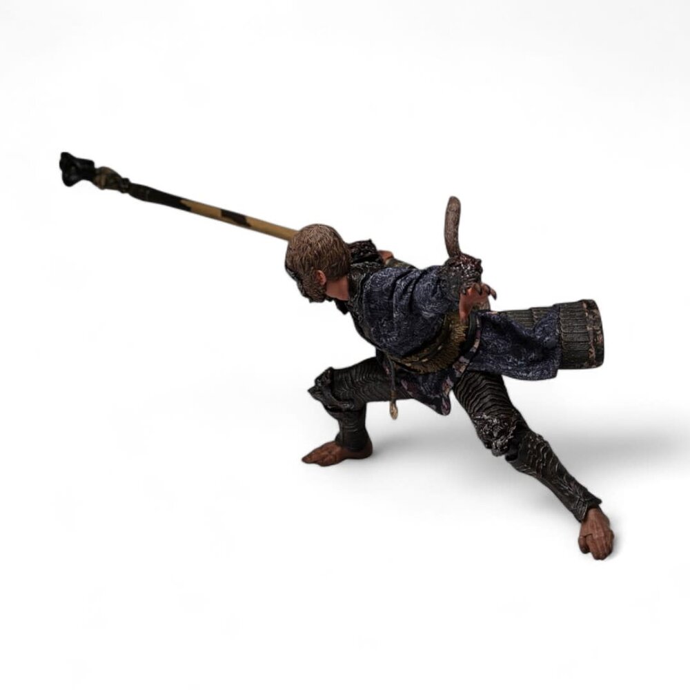 Queen Studios Black Myth: Wukong Action Figure 1/12 The Destined One in the Bronze Armor Set Deluxe Ver. Queen Studios Black Myth: Wukong Action Figure 1/12 The Destined One in the Bronze Armor Set Deluxe Ver.