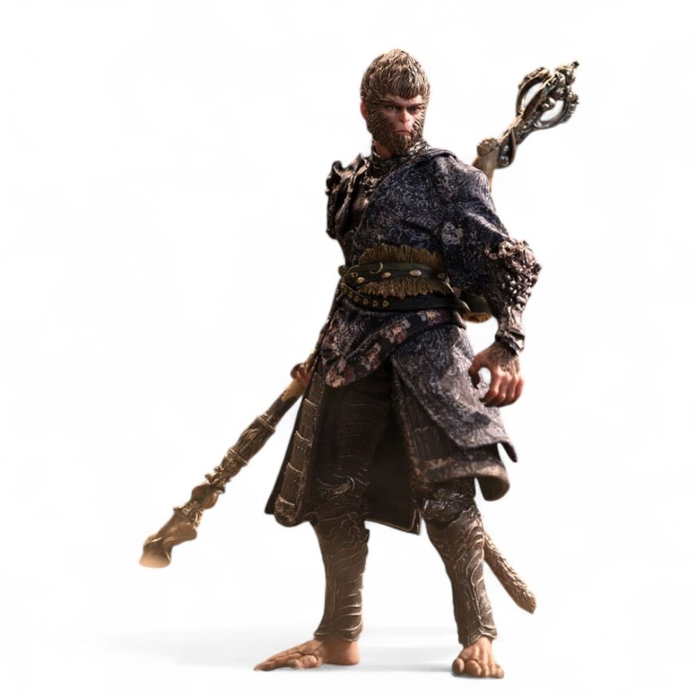 Queen Studios Black Myth: Wukong Action Figure 1/12 The Destined One in the Bronze Armor Set Deluxe Ver. Queen Studios Black Myth: Wukong Action Figure 1/12 The Destined One in the Bronze Armor Set Deluxe Ver.