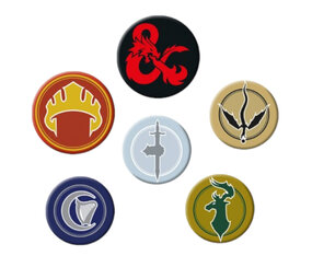 AbyStyle DUNGEONS & DRAGONS - Badge Pack – Factions AbyStyle DUNGEONS & DRAGONS - Badge Pack – Factions