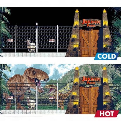 AbyStyle JURASSIC PARK - Mug Heat Change - 460 ml - Gate AbyStyle JURASSIC PARK - Mug Heat Change - 460 ml - Gate