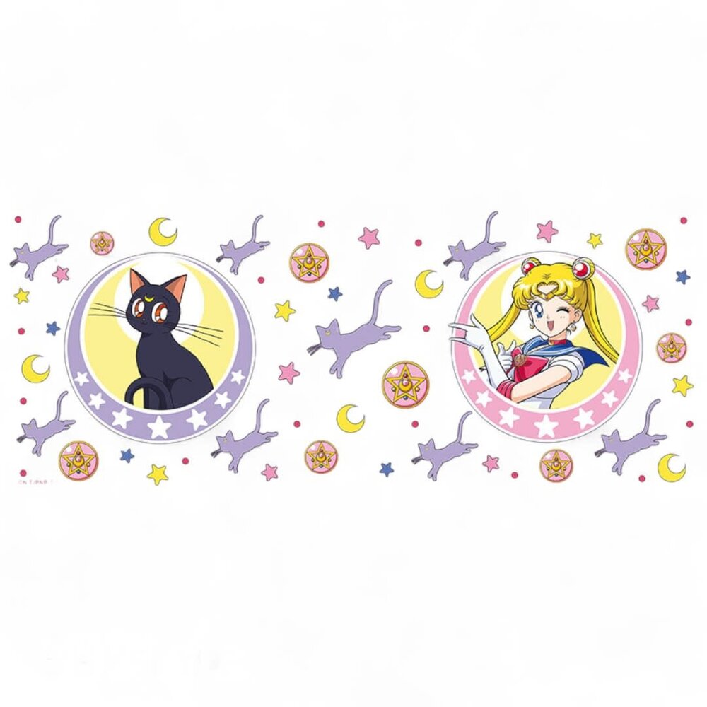 AbyStyle SAILOR MOON - Mug - 320 ml - Sailor Moon & Luna patch AbyStyle SAILOR MOON - Mug - 320 ml - Sailor Moon & Luna patch