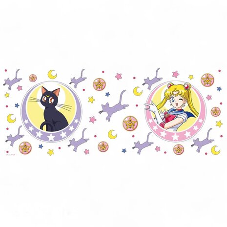 AbyStyle SAILOR MOON - Mug - 320 ml - Sailor Moon & Luna patch AbyStyle SAILOR MOON - Mug - 320 ml - Sailor Moon & Luna patch