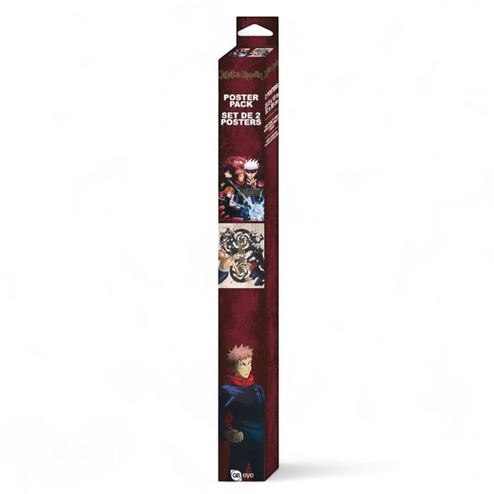GB eye JUJUTSU KAISEN - Set 2 Posters Chibi 52x38 - Group and schools GB eye JUJUTSU KAISEN - Set 2 Posters Chibi 52x38 - Group and schools
