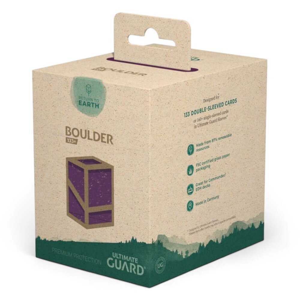 Ultimate Guard Ultimate Guard Return to Earth Boulder 133+ - Purple Ultimate Guard Ultimate Guard Return to Earth Boulder 133+ - Purple