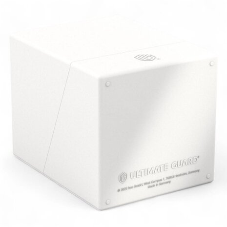 Ultimate Guard Ultimate Guard Boulder 100+ Solid - White Ultimate Guard Ultimate Guard Boulder 100+ Solid - White