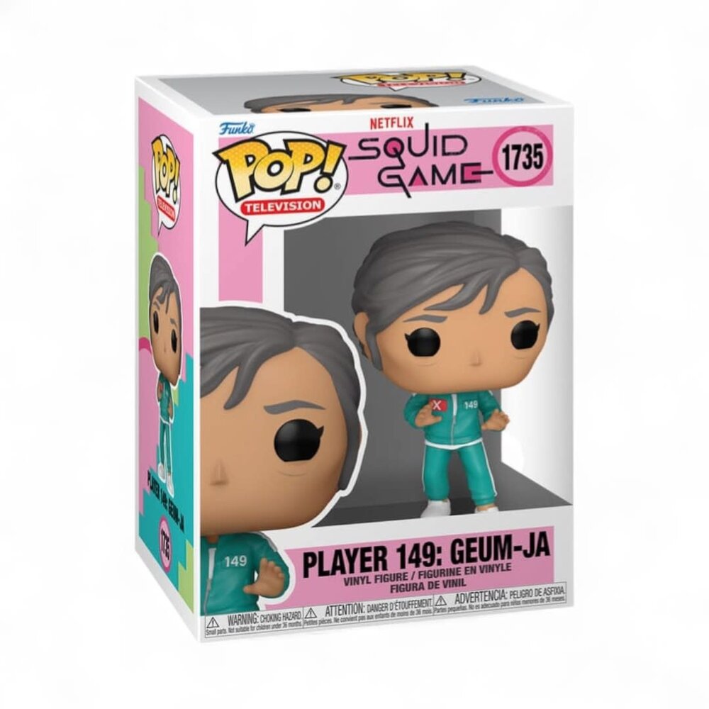 Funko Squid Game POP! Television Vinyl Figure S3 Player 149: Geum-ja Funko Squid Game POP! Television Vinyl Figure S3 Player 149: Geum-ja