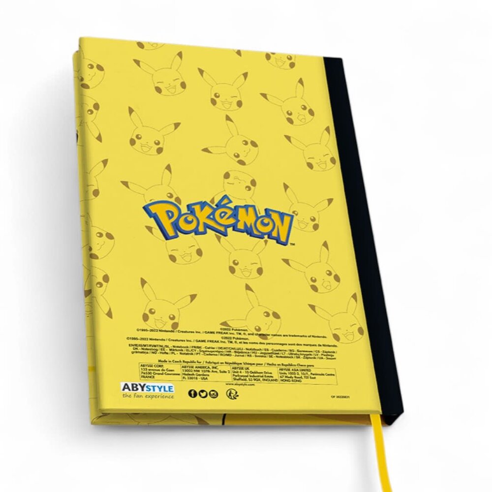 AbyStyle POKEMON - A5 Notebook "Pikachu" AbyStyle POKEMON - A5 Notebook "Pikachu"
