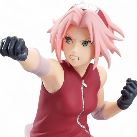 Banpresto Naruto Shippuden Vibration Stars PVC Statue Haruno Sakura Banpresto Naruto Shippuden Vibration Stars PVC Statue Haruno Sakura