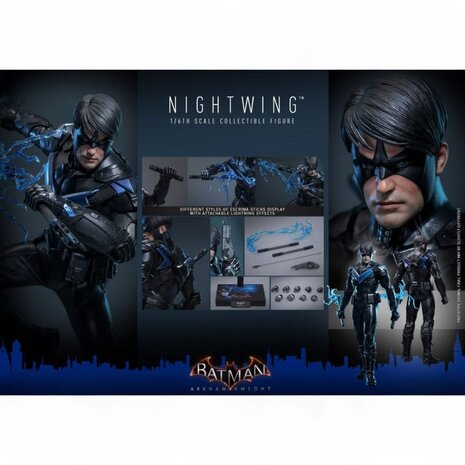 Batman Arkham Knight Videogame Masterpiece Action Figure 1/6 Nightwing Batman Arkham Knight Videogame Masterpiece Action Figure 1/6 Nightwing